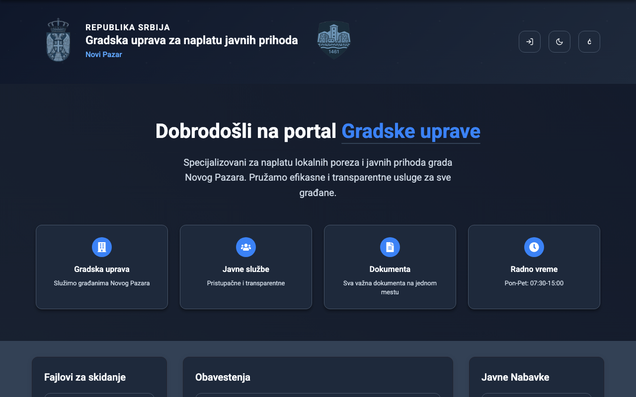Firmin — Public revenue portal